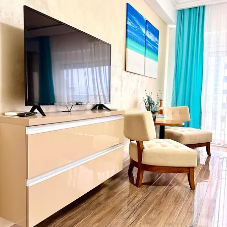 Aqua Vista White Tower Mamaia Studio Lux Vedere Mare Si Lac - Mic Dejun Inclus *